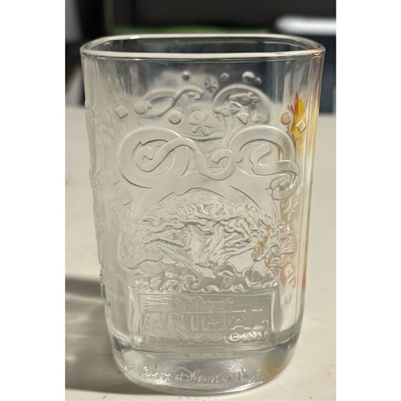 Vintage 2000 McDonalds Mickey Mouse Disney Parks Millenium 4 Glass Tumbler Set - Picture 10 of 14